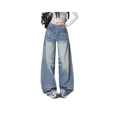 CASTLE WOODS Blue Women's Jeans CASTLE WOODS Синий Женские Джинсы