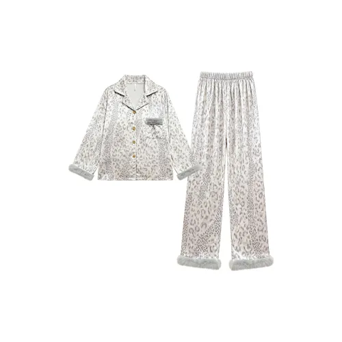 O'MESIK Серый Женский Пижамный Комплект