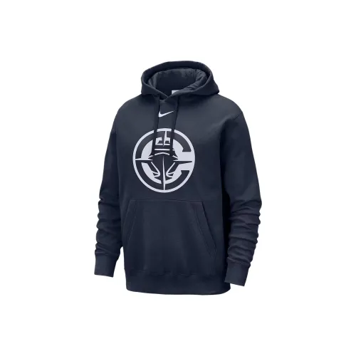 nike Свитшоты для мужчин цвет коллегиальный морской синий