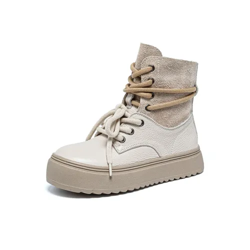 SENJIALUO 14 см Мартин Ботинок 4,0 см Женский