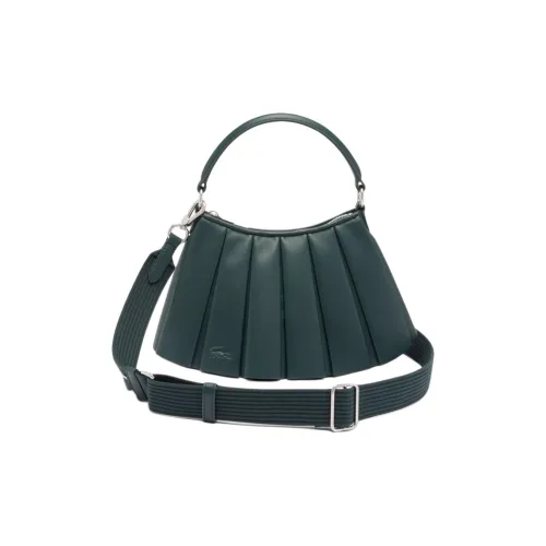 LACOSTE Коровья кожа Одно плечо Сумка Маленькая Женская Сосновый зеленый