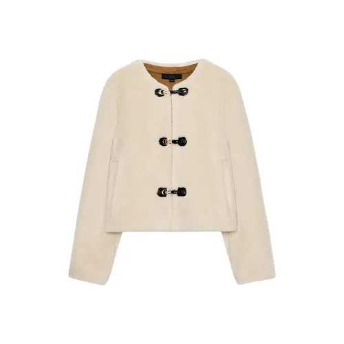 ZARA Белый Женские Бархатные Куртки