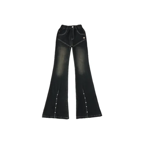 Teddy's Collection Черные брюки Школьный возраст Джинсы