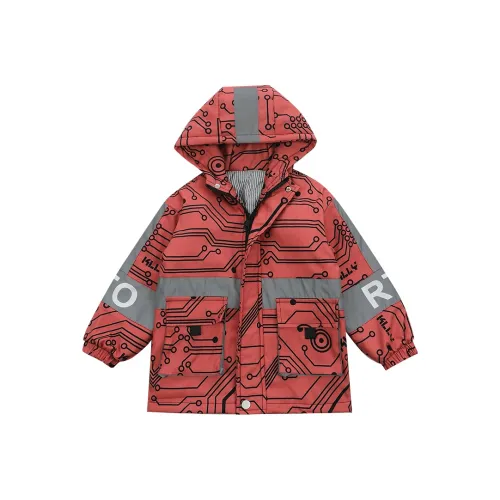 RHOBESAM 2041 Красный Kids Куртки