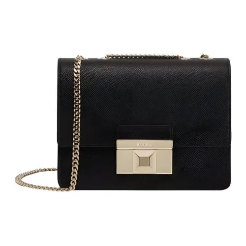Furla Сумка через плечо из коровьей кожи Mini Женская Черная