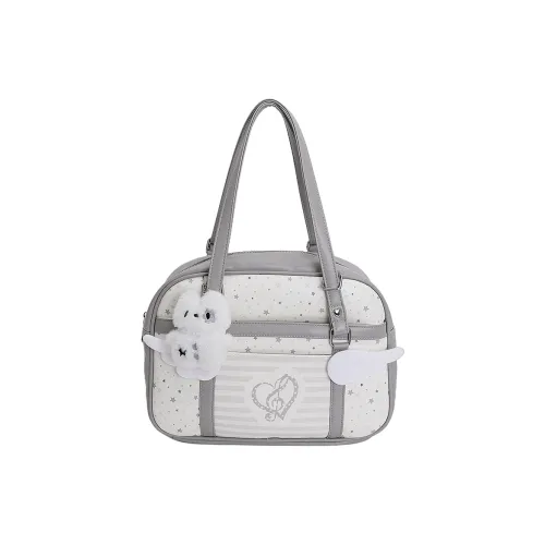 Bueno ПУ (полиуретан) Сумка через плечо Стандартная Женская Серый