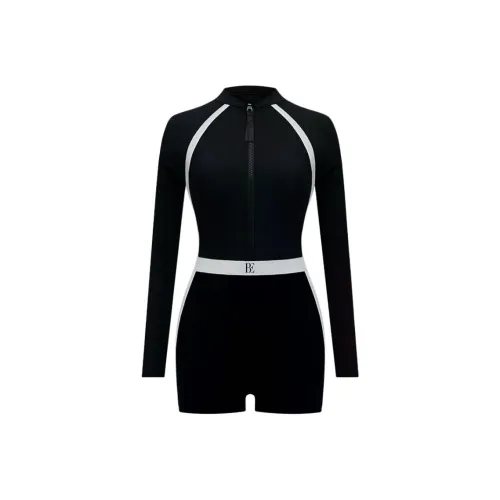 BALNEAIRE Маленькое черное платье Ван-Пис Купальник Женские