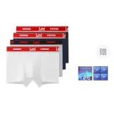 Белый + Серый + Королевский Синий + Черный