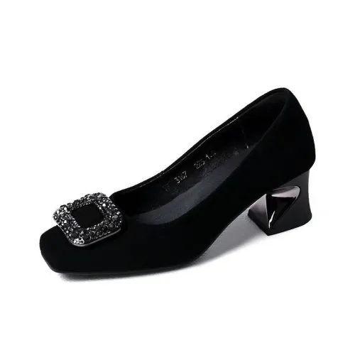 CAOT Женские повседневные туфли черные женские