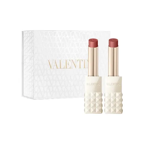 Valentino Pure White Limited Princess Фундуковый Помада Комбо Матовый Легко Смешивается с Цветом Лица 2,3г+2,3г