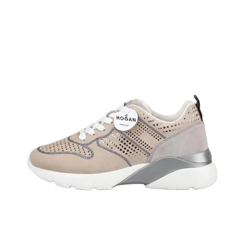 HOGAN Active One Low Топ Спортивная Повседневная Обувь Женская Бежевая