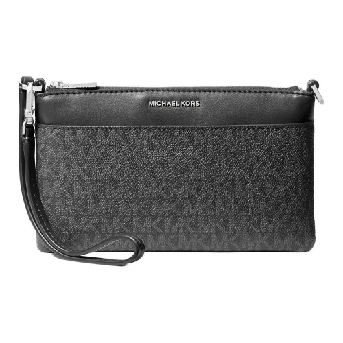 MICHAEL KORS Jet Set Полиуретан Клатч Средний Женский Черный