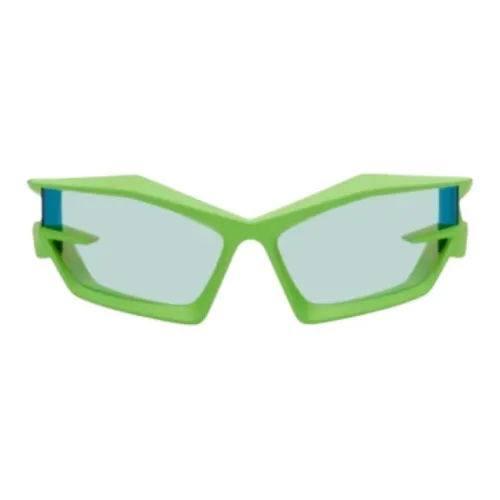 Givenchy Нейлон Нерегулярная форма Солнцезащитные очки Мужской Светло-зеленый