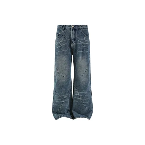 PASET Синий Унисекс Джинсы