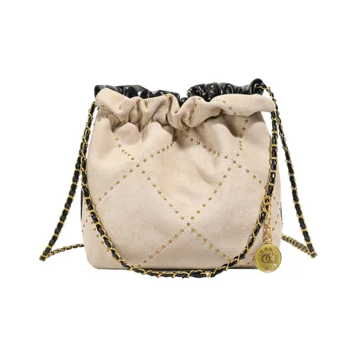 CREAM BEAR ПУ (полиуретан) Сумка Женская Слон Серый Коричневый Кофейный