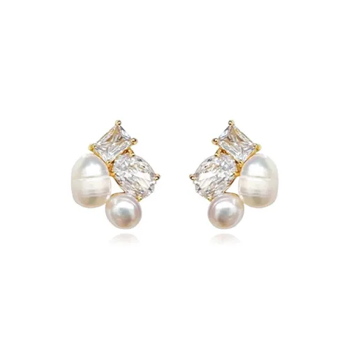 DAN DREAM Сплав Серьги-гвоздики Женские