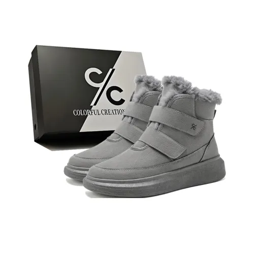 Colorful Creations Термический Увеличивающий Высоту Устойчивый к Износу Противоскользящий Короткий Снегобут Мужской