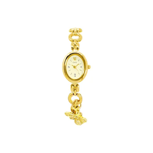 GEDI Кварцевый механизм сплав ремешок женские часы многоцветный циферблат