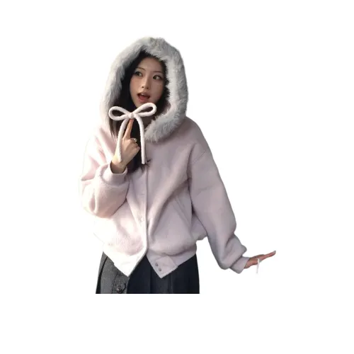 UNA RETA Бархат Feel Пальто Унисекс