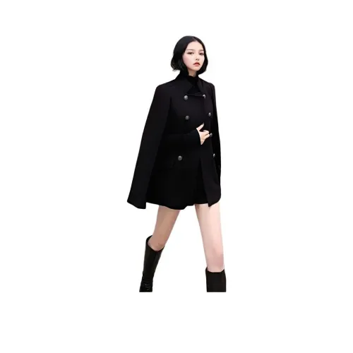 XIANSINIAO Черное Женское Пальто