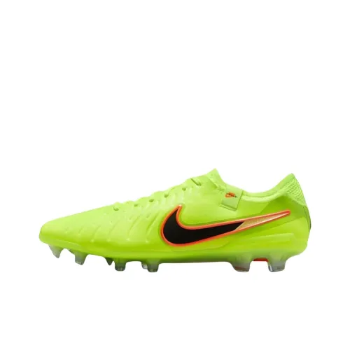 Nike Tiempo Legend 10 FG Твердый Грунт Футбольные Бутсы Унисекс Зеленый