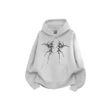 Бело-серый [Утолщенная флисовая подкладка]