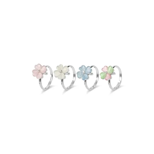 GIFU Цветное стекло Нефритовые кольца Унисекс