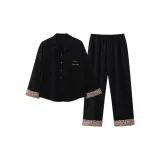 Пижамный комплект с леопардовым принтом