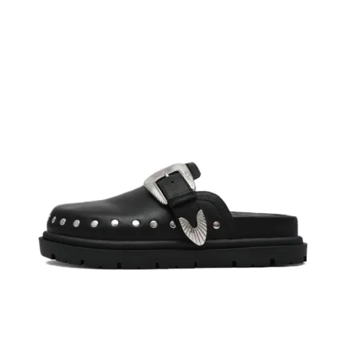 STEVE MADDEN Заклепки устойчивые к истиранию домашние тапочки женские черные