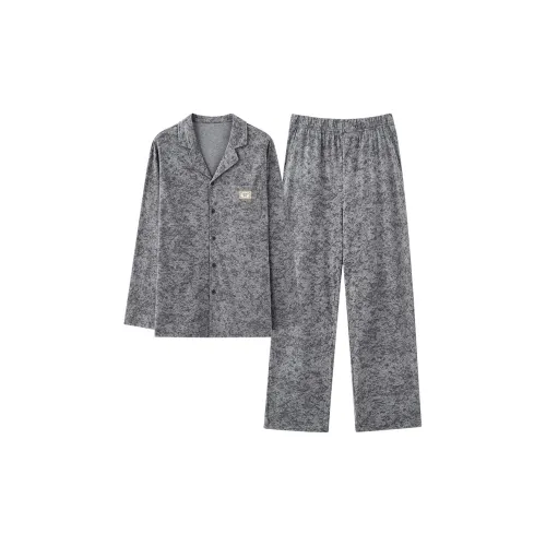 Mulong Family Серый комплект Мужская пижама Комплект
