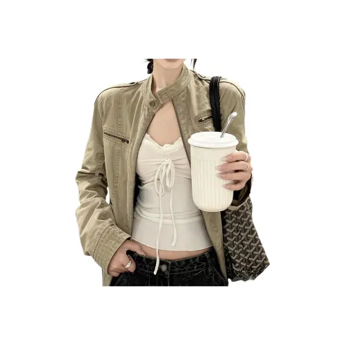 HELEH Хаки Женские Куртки