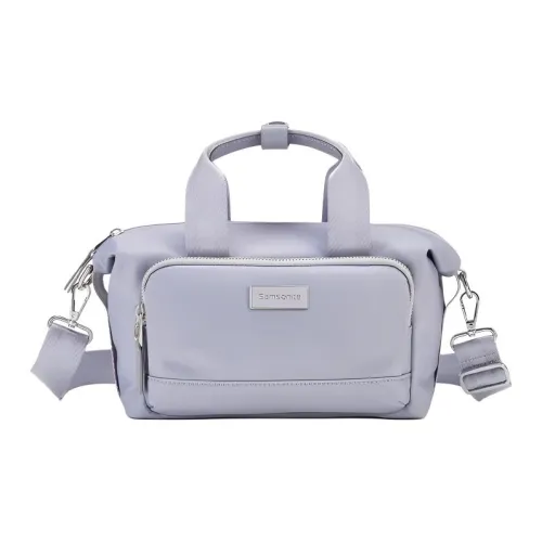 SAMSONITE Водолей Ткань Плечевая Сумка Женская Светло-Фиолетовая