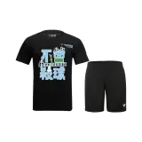 Набор (черный топ+черные шорты)