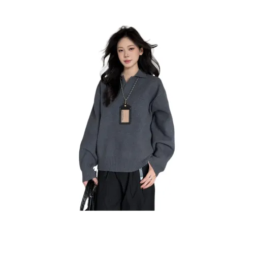 TUOFEI Темно-серый унисекс трикотаж