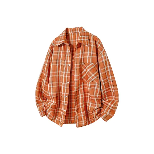HETINGHOME Оранжевые Унисекс Рубашки