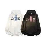 Белый (Синий галстук) + Черный (Розовый галстук)