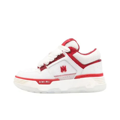 AMIRI Низкий Топ Стильный Скейтбординг Женские Красный Белый