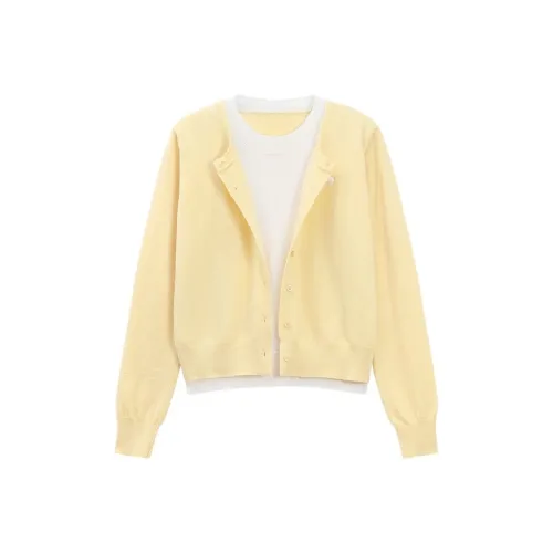 XIANSINIAO Желтый Женский Трикотаж