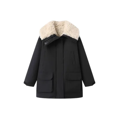 JZWSTUDIO Хлопковый пуховик женский