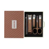 Bakura [Темный шоколад, ящик, нож, набор] Термостойкие анти-пузырьковые клещи, 6 шт, набор