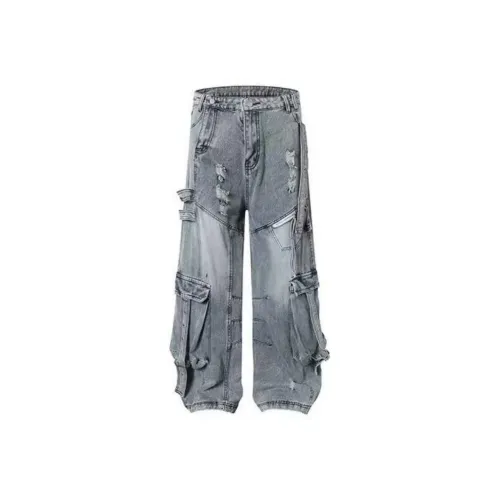 PLQV Синий Мужской Джинсы