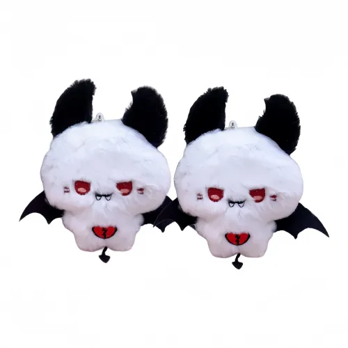 LOGISTAR Милый Призрак Squeaks Причудливый Летучая мышь Демон Плюшевый Брелок 10 см Рекомендуемая высота