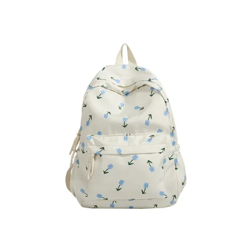 Chinllo Нейлоновый Рюкзак Стандартный Орхидея Улыбающееся лицо Синий Звездный Черный Звездный