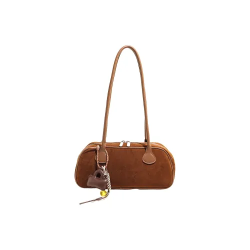 Three Ducklings ПУ (полиуретан) с замшей Сумка на плечо Женская Коричневый Кофейный Серый Черный