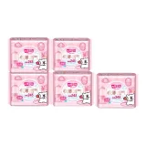 Двухкомпонентный комплект: ежедневные гигиенические прокладки 245 мм, 10 штук/упаковка * 4 + гигиенические прокладки 245 мм, 2 штуки/упаковка