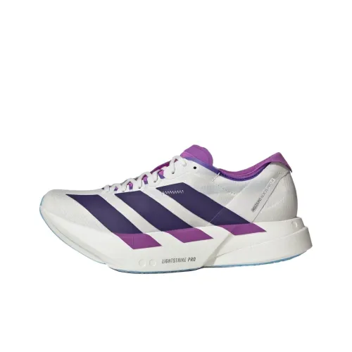 Adidas Adizero Adios Pro 4 Беговые кроссовки Женские Белый Фиолетовый