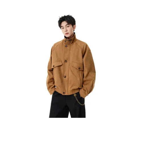 URBAN AUTHENTIC Коричневый Унисекс Куртки