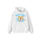 Белый щенок