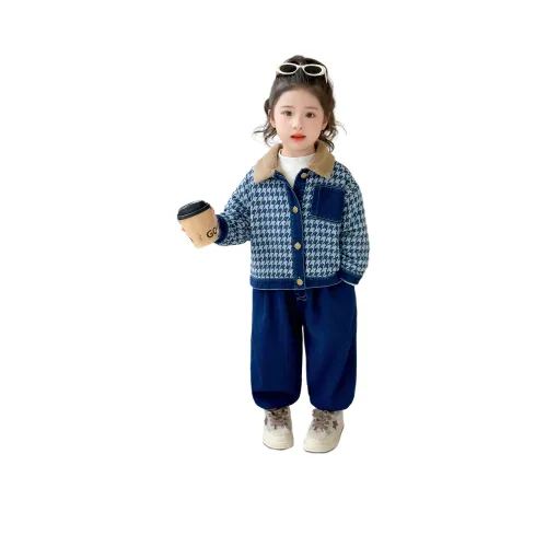 Mami Macca Синий Школьный возраст Повседневная Спортивная Одежда