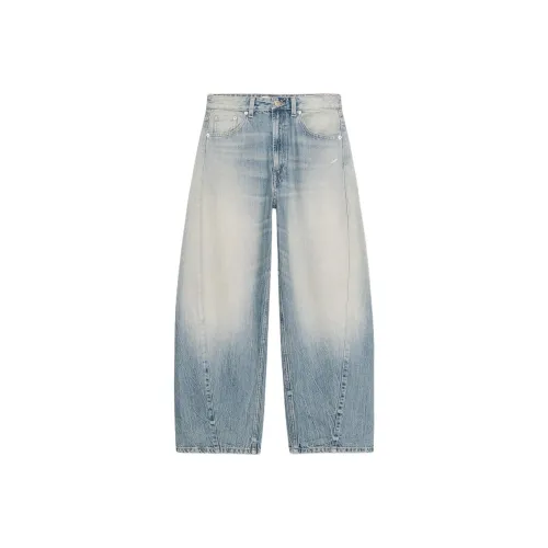 ZARA Trf Светло-Синие Женские Джинсы